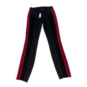 NWT Romeo + Juliet Couture Skinny Jeans Women's Medium RJ48863 2-toned Black Red